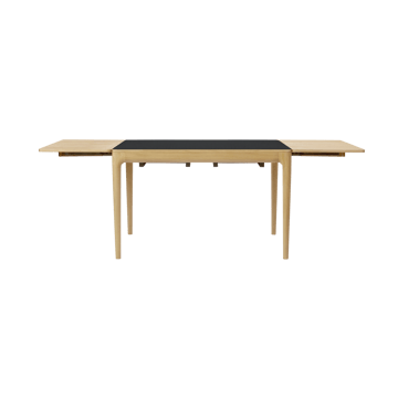 Heart'n'Soul matbord 90x120 cm - Oak-obsidian black - Umage