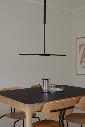 Heart'n'Soul matbord 90x120 cm - Oak-obsidian black - Umage