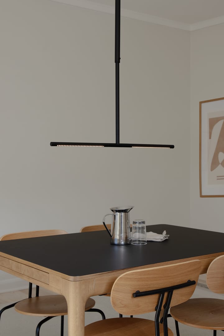 Heart'n'Soul matbord 90x120 cm, Oak-obsidian black Umage
