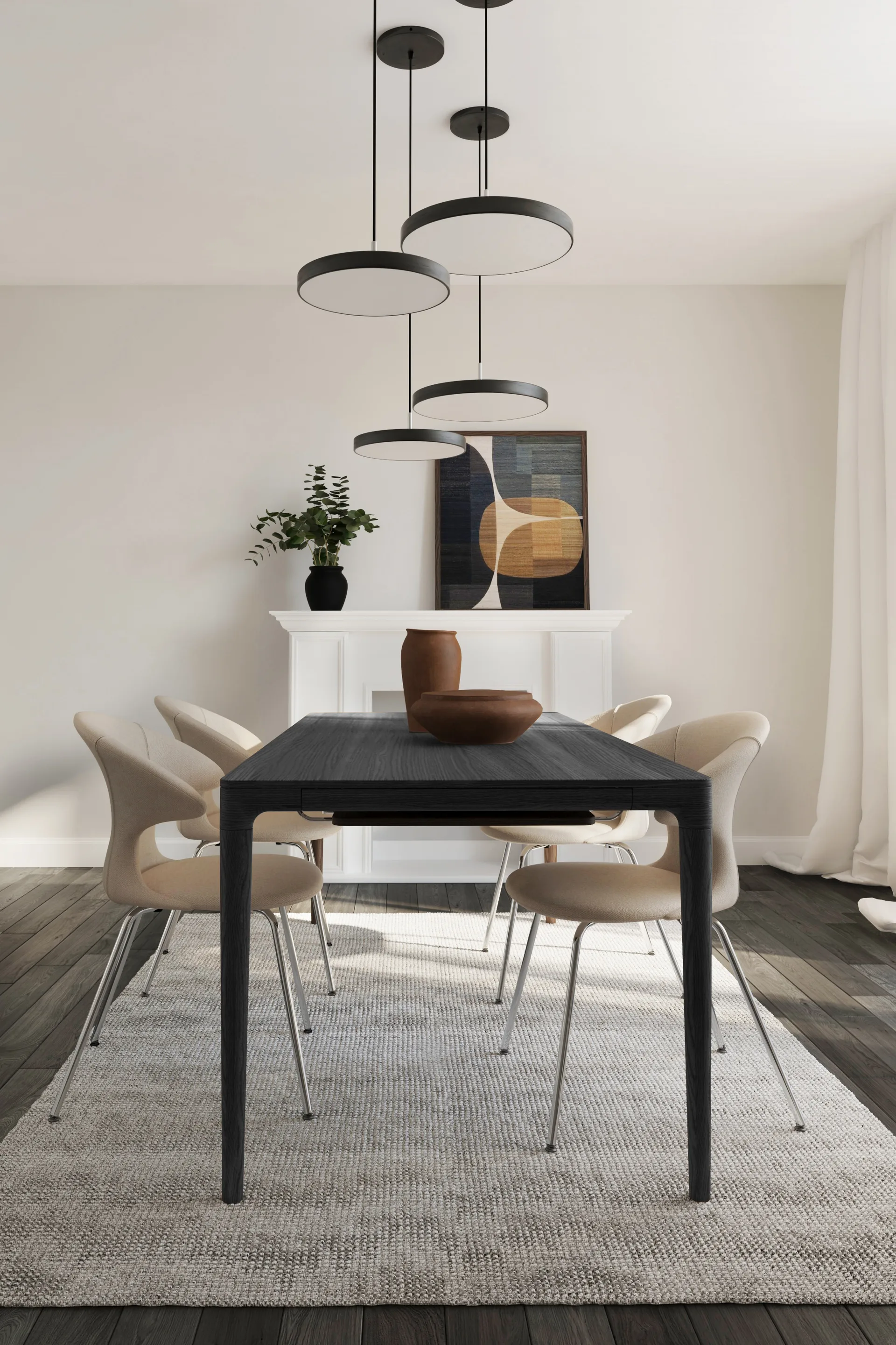 Heart'n'Soul matbord 90x200 cm, Black oak Umage