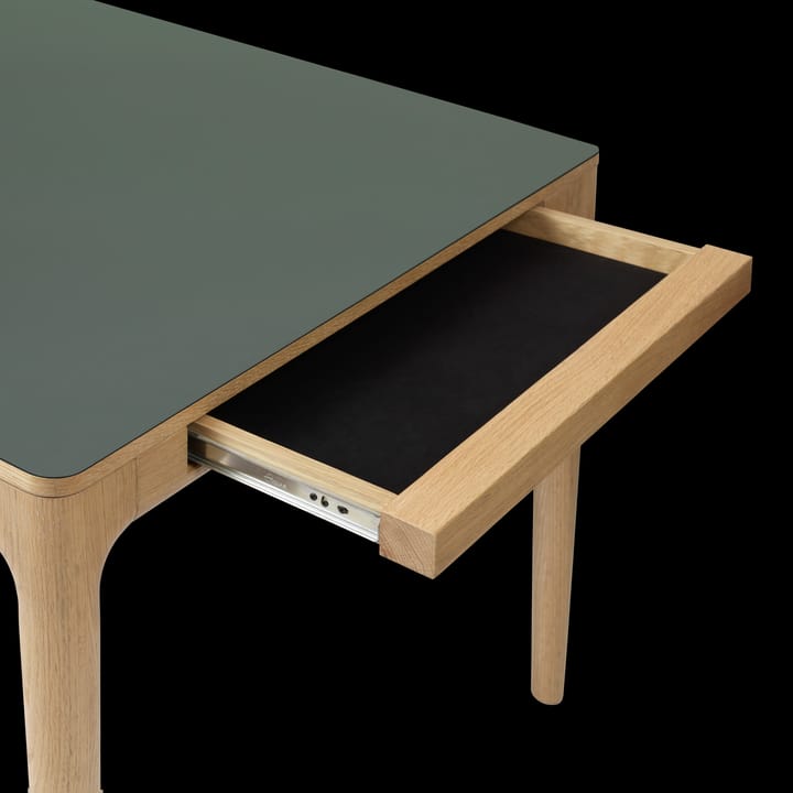 Heart'n'Soul matbord 90x200 cm, Oak-moss green Umage