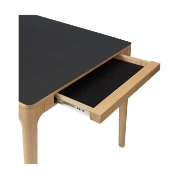 Heart'n'Soul matbord 90x200 cm - Oak-obsidian black - Umage