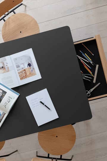 Heart'n'Soul matbord 90x200 cm - Oak-obsidian black - Umage