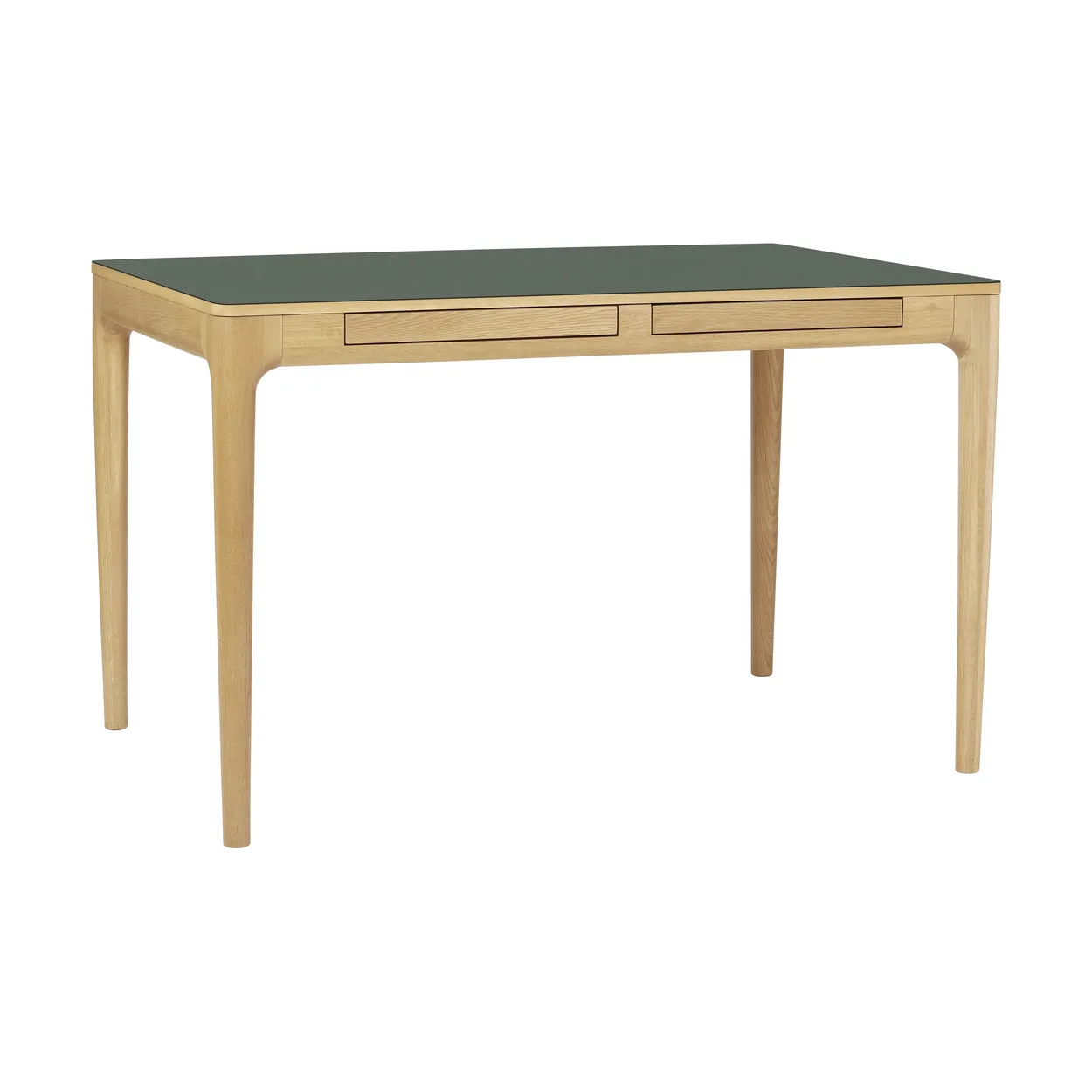 Umage Heart'n'Soul skrivbord 80x120 cm Oak-Fenix Moss Green