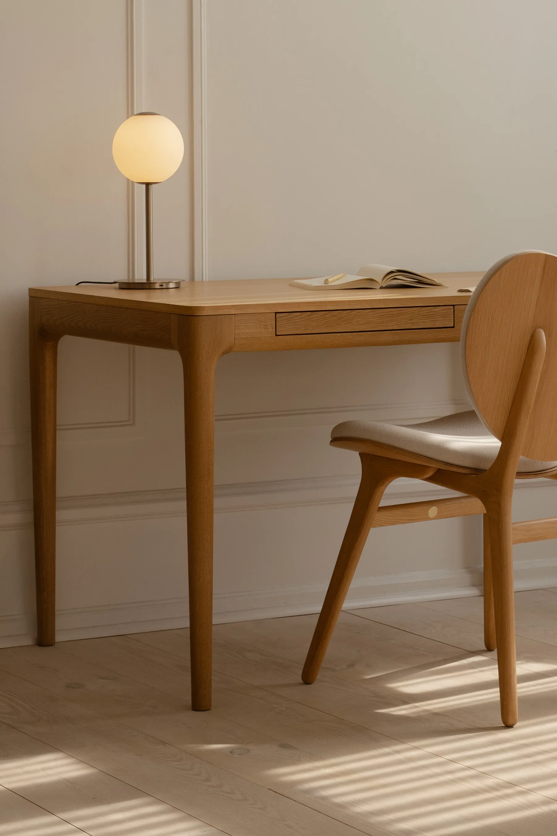 Heart'n'Soul skrivbord 80x120 cm, Oak Umage