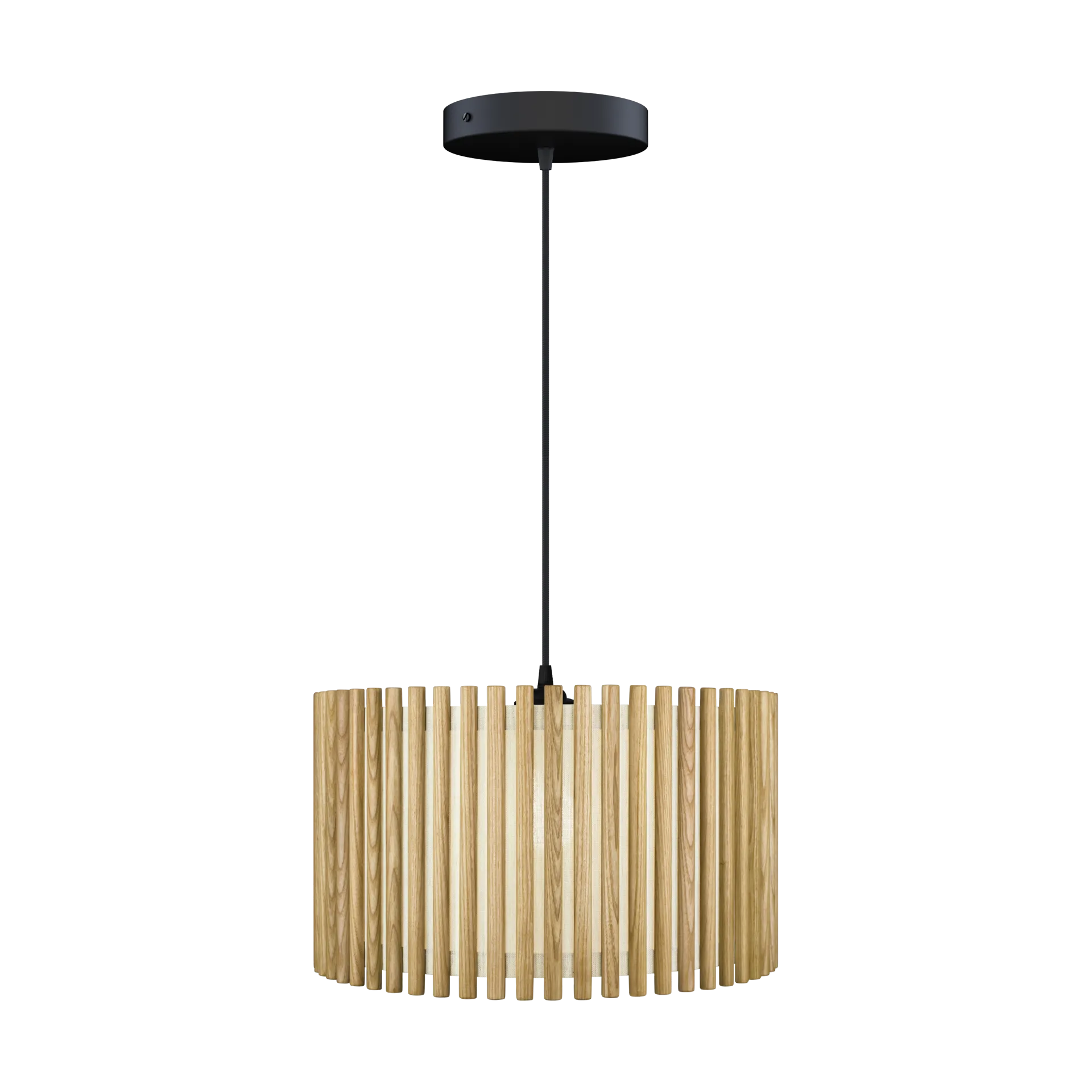 Komorebi pendel large, Circle oak-svart Umage