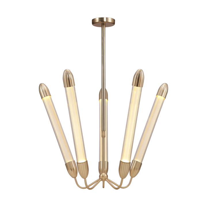 Lemon Squeeze Penta long taklampa - Plated brass - Umage