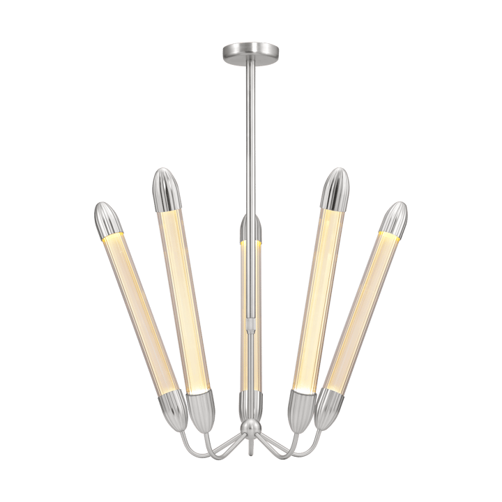 Lemon Squeeze Penta long taklampa - Polished steel - Umage