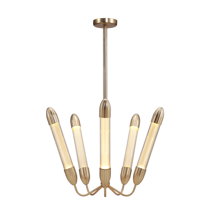 Lemon Squeeze Penta short taklampa - Plated brass - Umage