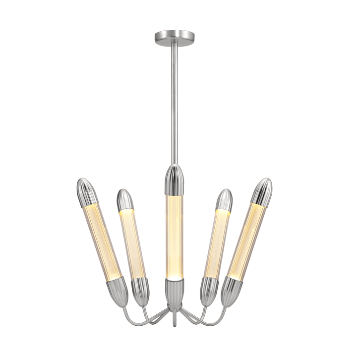Lemon Squeeze Penta short taklampa - Polished steel - Umage