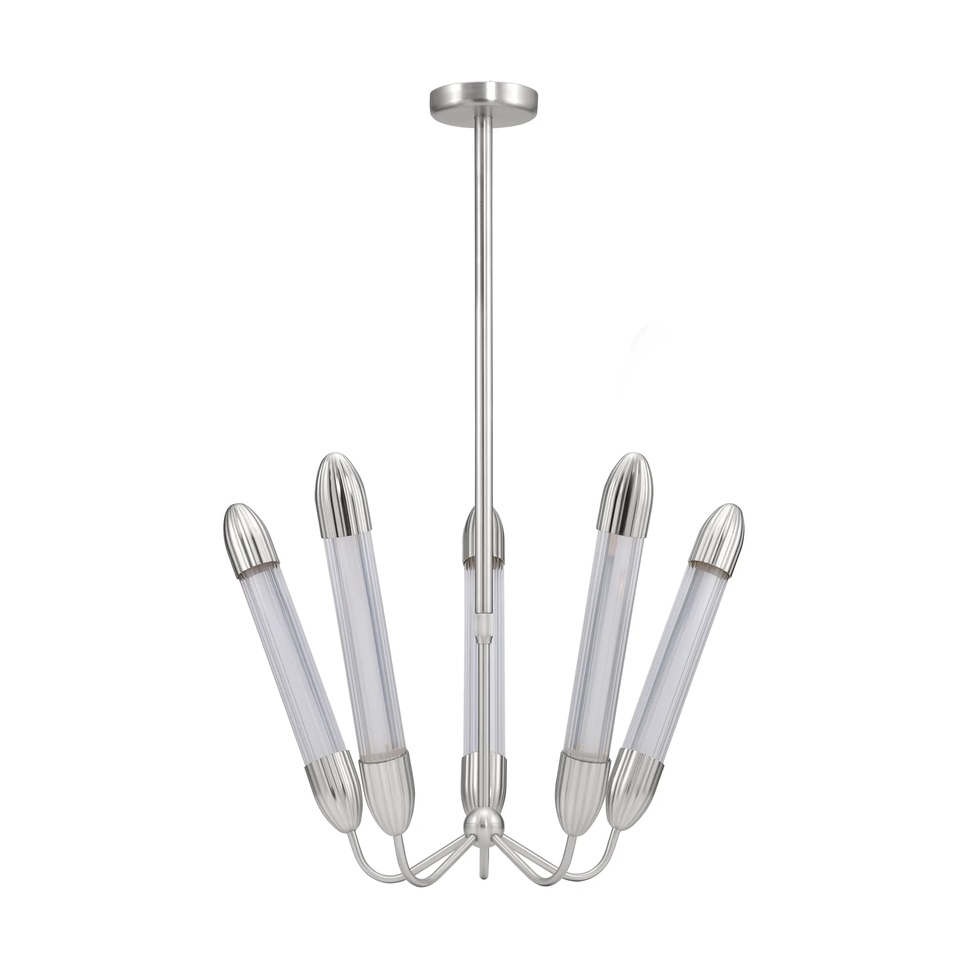 Lemon Squeeze Penta short taklampa, Polished steel Umage