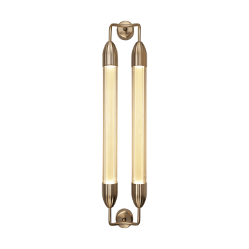 Lemon Squeeze Wall long vägglampa - Double plated brass - Umage