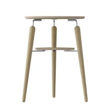 My Spot sidobord Ø46 cm - Ek-stål - Umage