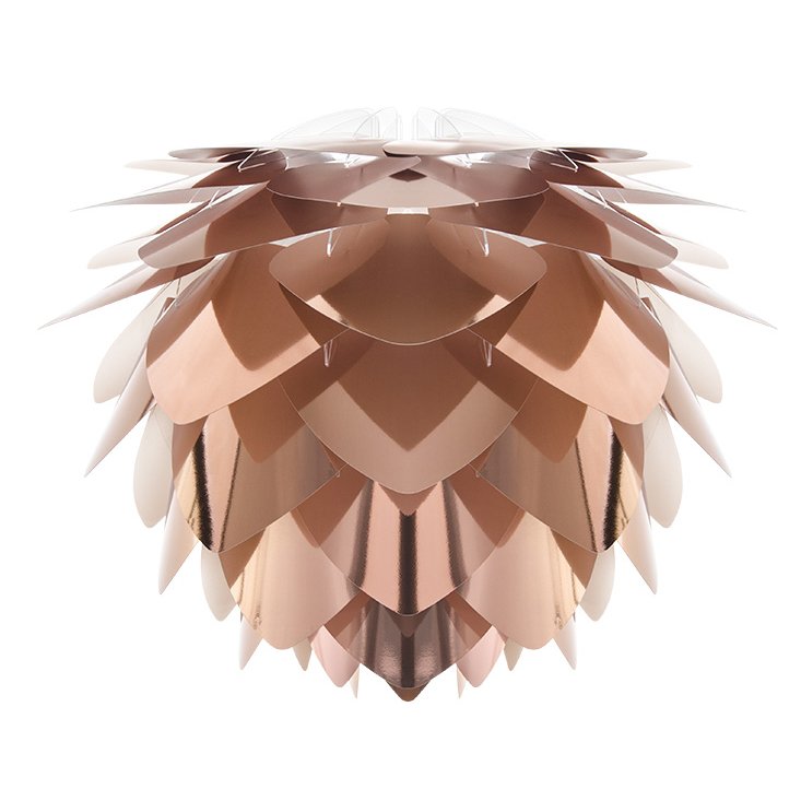 Umage Silvia lampa koppar 50 cm | Skandinavisk Design | Lampskärmar | Guldfärgad