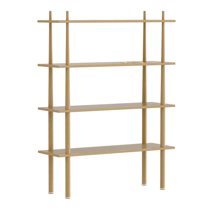 Stories hylla 4 hyllplan, Oak Umage