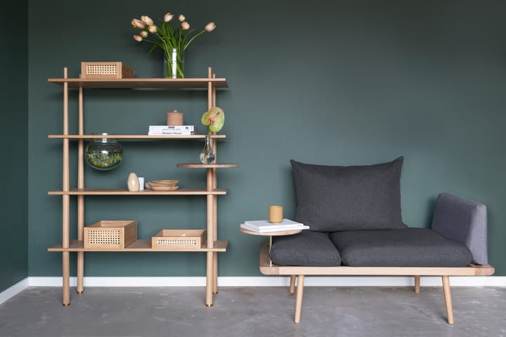 Stories hylla 4 hyllplan, Oak Umage