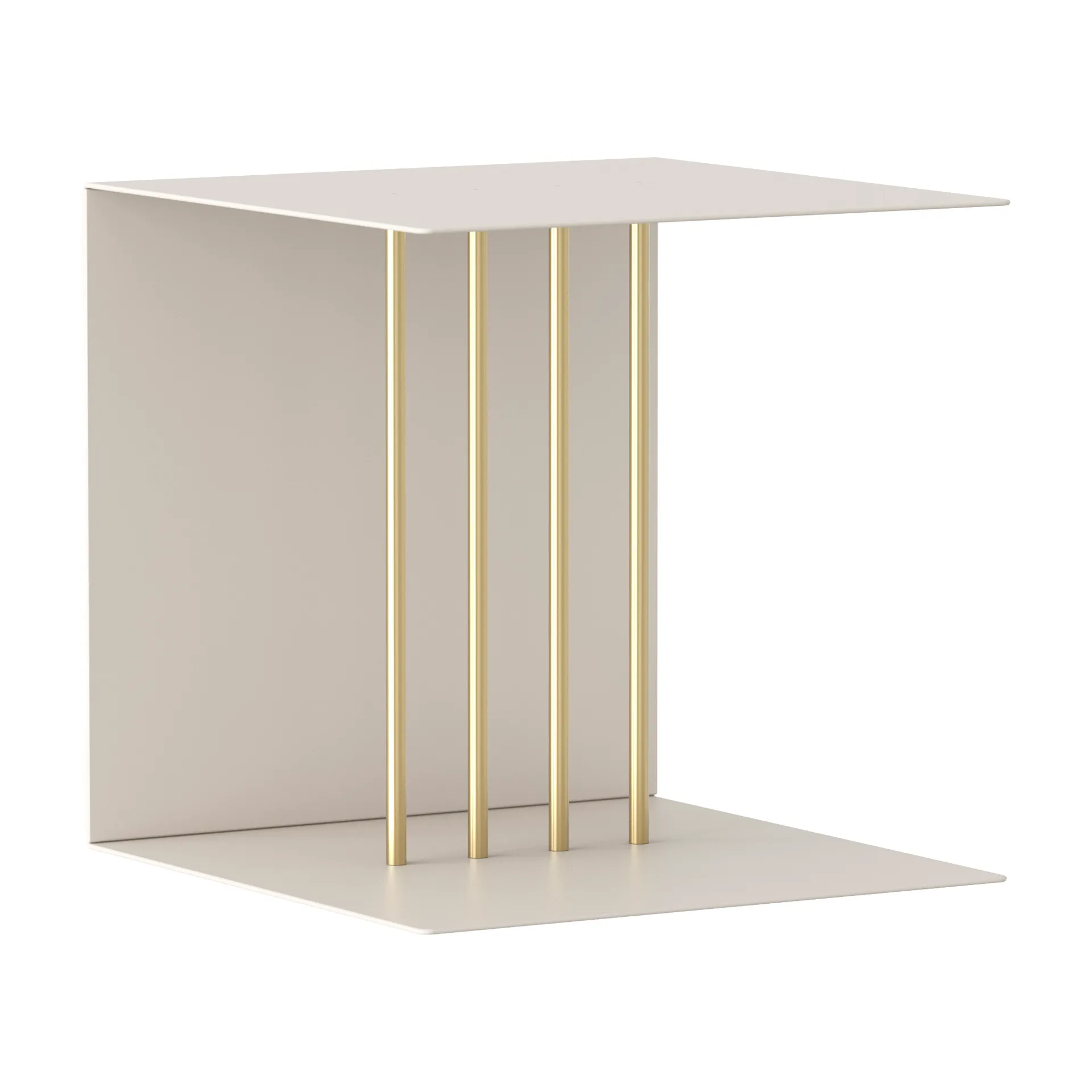Teaser hylla, Pearl white Umage