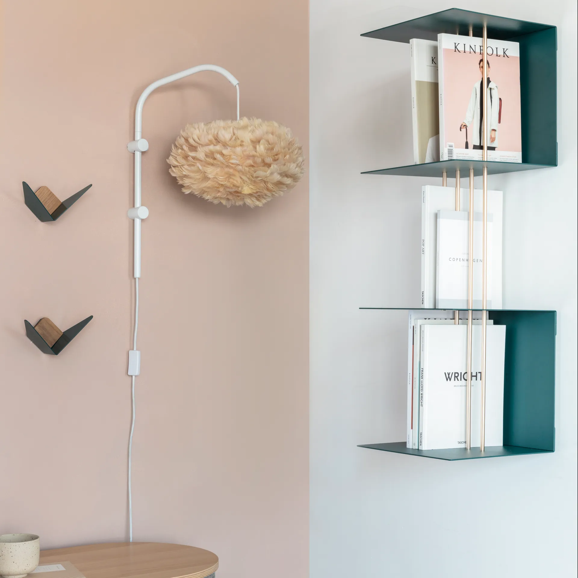 Teaser hylla, Petrol blue Umage