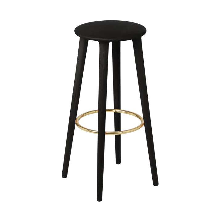 The Socialite barstol 77,7 cm - Svart ek - Umage
