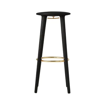 The Socialite barstol 77,7 cm - Svart ek - Umage