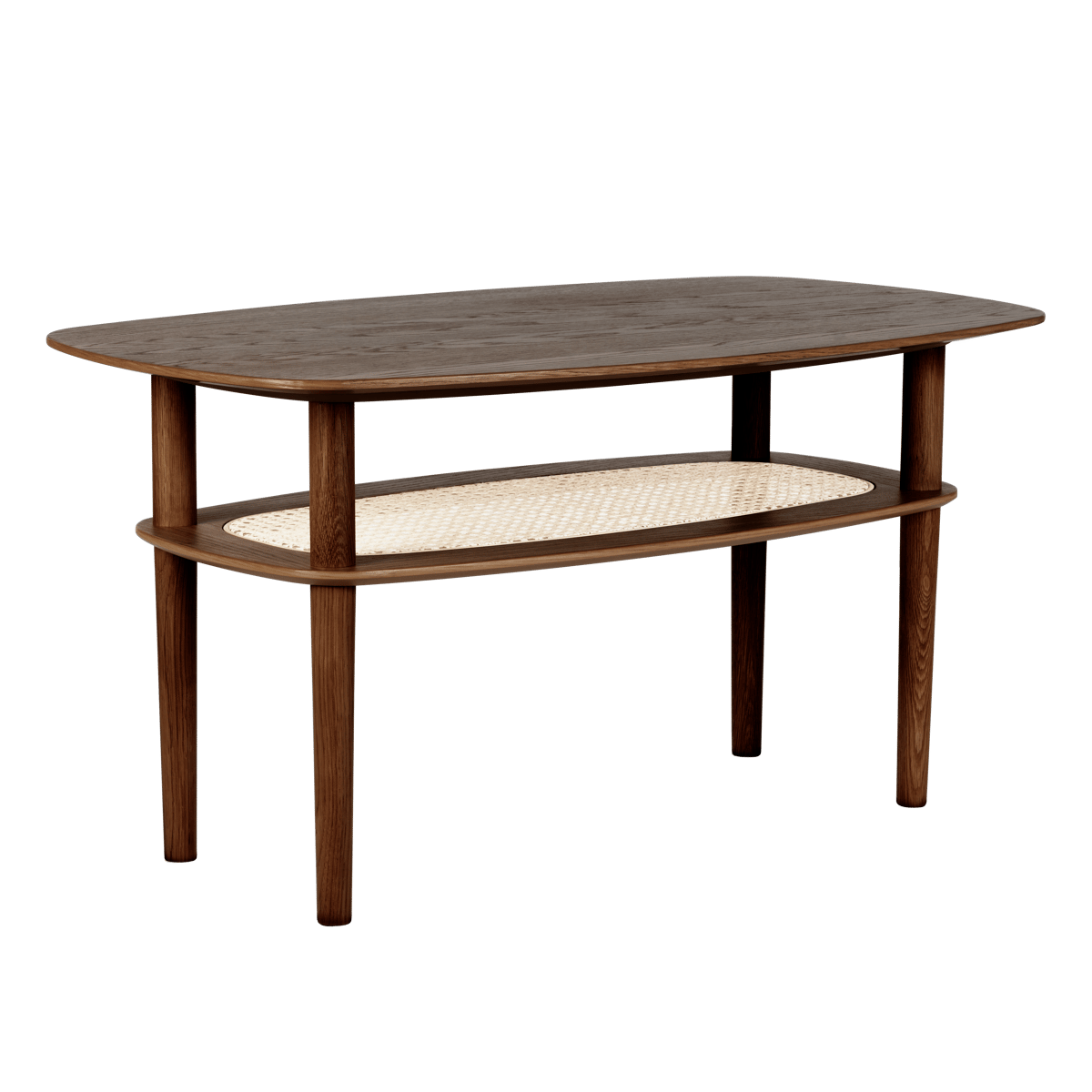 Umage Together Sleek Rectangle soffbord 60x100 cm Dark oak