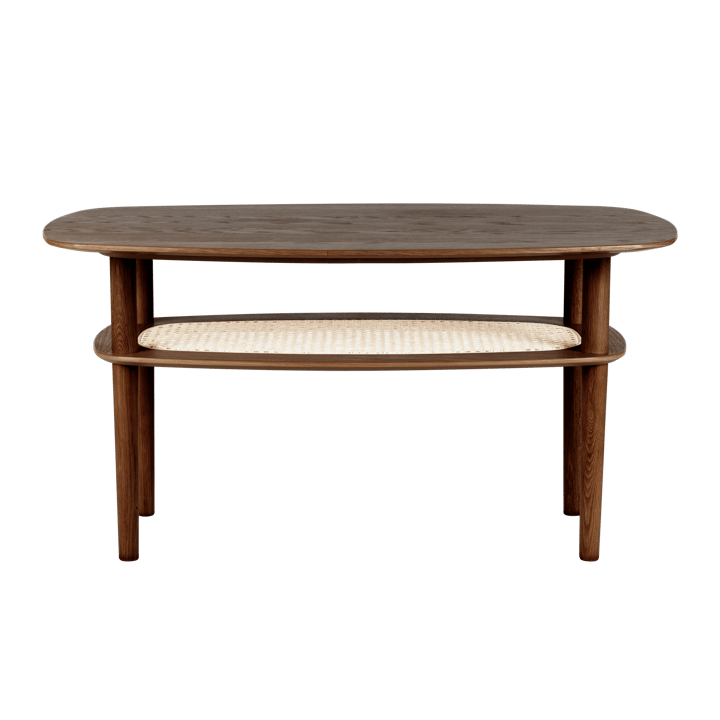Together Sleek Rectangle soffbord 60x100 cm, Dark oak Umage