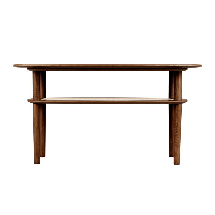 Together Sleek Rectangle soffbord 60x100 cm, Dark oak Umage