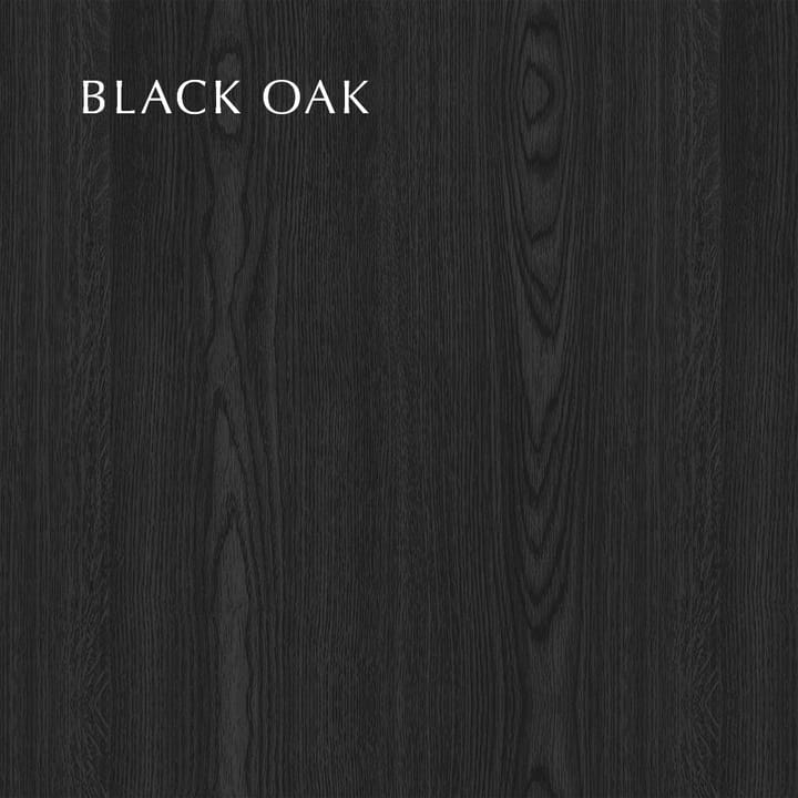 Together Smooth Square soffbord 100x100 cm, Black oak Umage