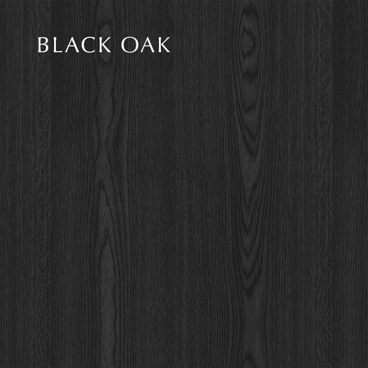 Together Smooth Square soffbord 100x100 cm - Black oak - Umage