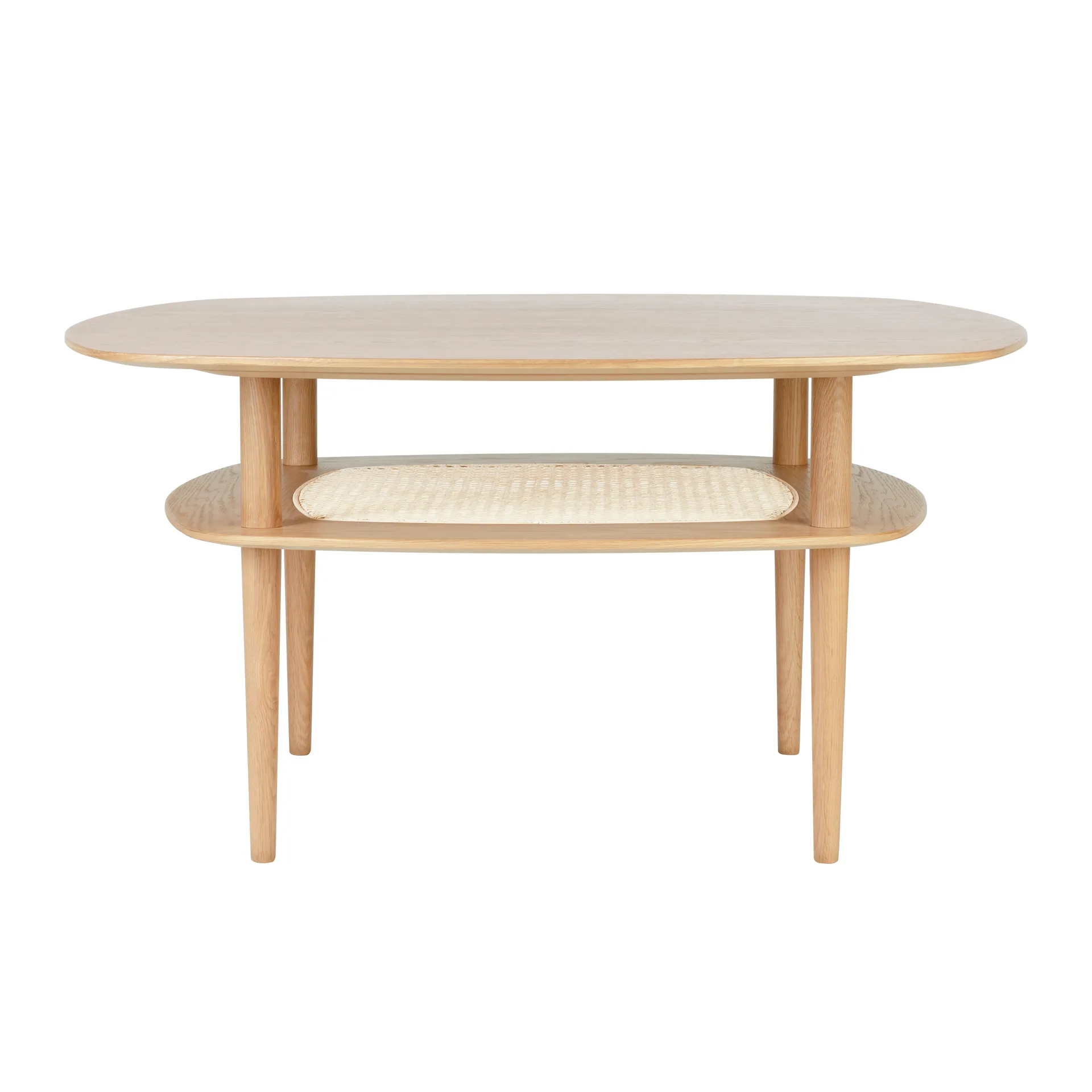 Together Smooth Square soffbord 100x100 cm, Oak Umage