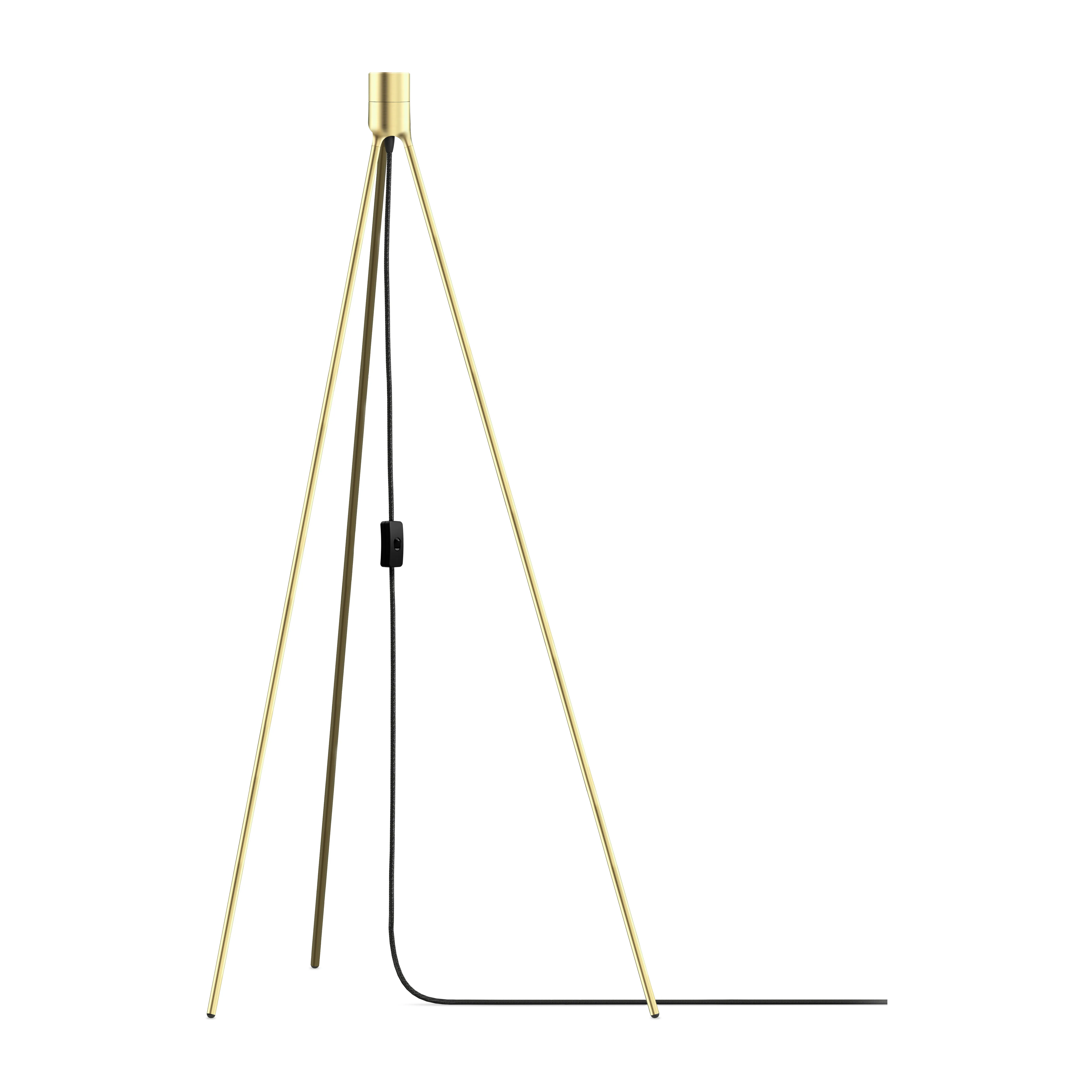 Tripod lampstativ golv, Bostad mässing