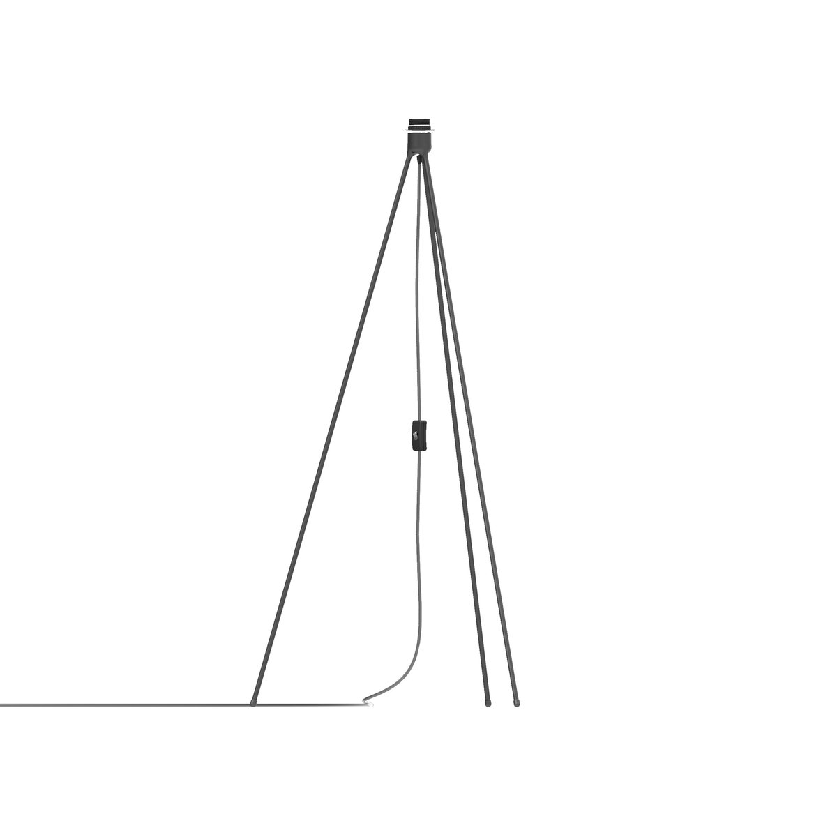 Umage Tripod lampstativ golv svart | Skandinavisk Design | Övriga lamptillbehör | Svart