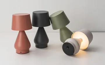 No cable portabel bordslampa - Macaron, Ø12,3x23,5 cm - Unison