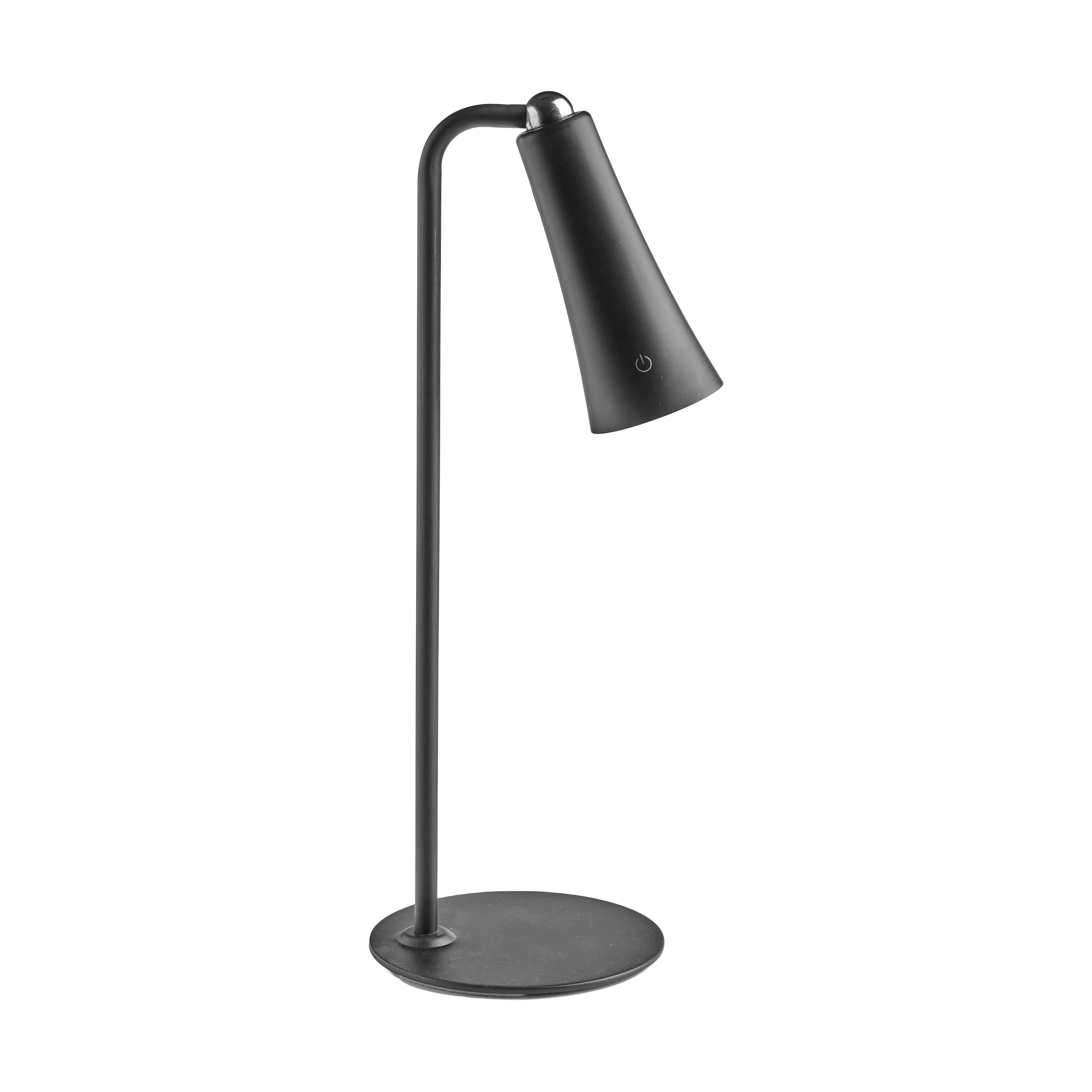 No Cable uppladdningsbar skrivbordslampa, Svart, Ø11,7x34,8 cm
