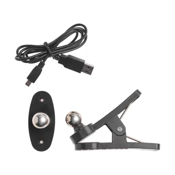 No Cable uppladdningsbar skrivbordslampa - Svart, Ø11,7x34,8 cm - Unison