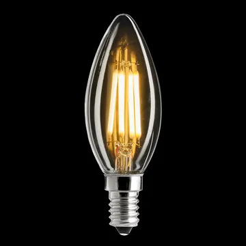 Uni-white kronljus klar dimbar ljuskälla E14 - 2700K 165lm 2W - Unison