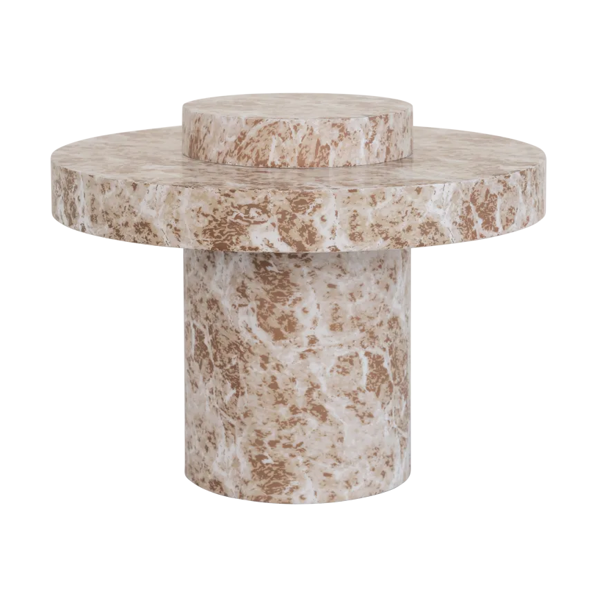 Arco sidobord Ø45x34 cm, Brown URBAN NATURE CULTURE