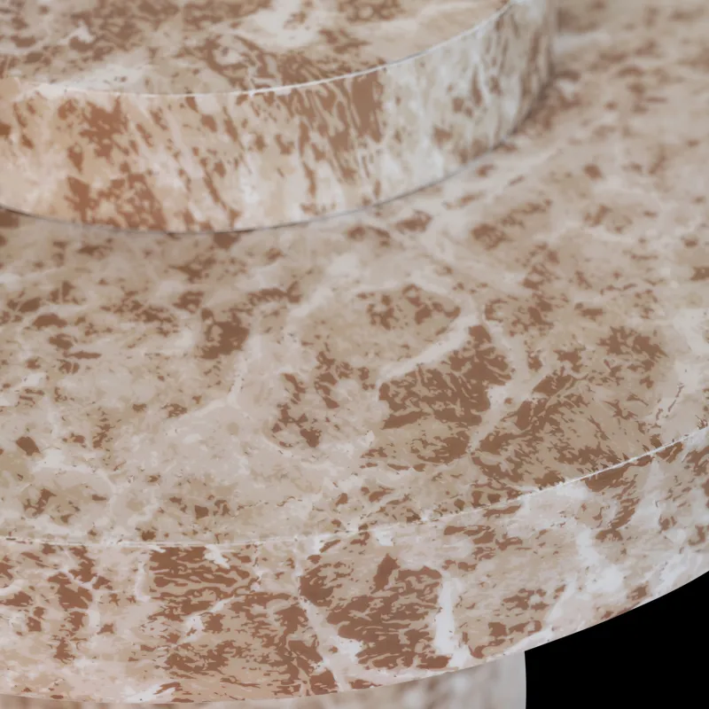 Arco sidobord Ø45x34 cm, Brown URBAN NATURE CULTURE