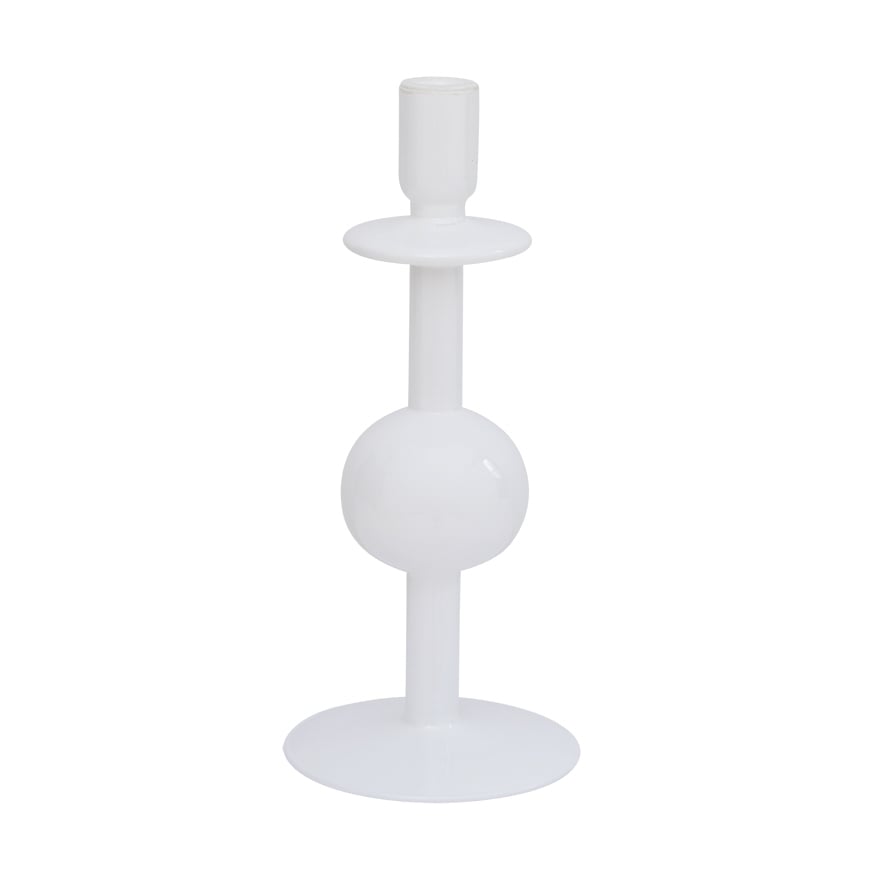 URBAN NATURE CULTURE Bulb ljusstake 30 cm Vit | Skandinavisk Design | Ljusstakar | Vit