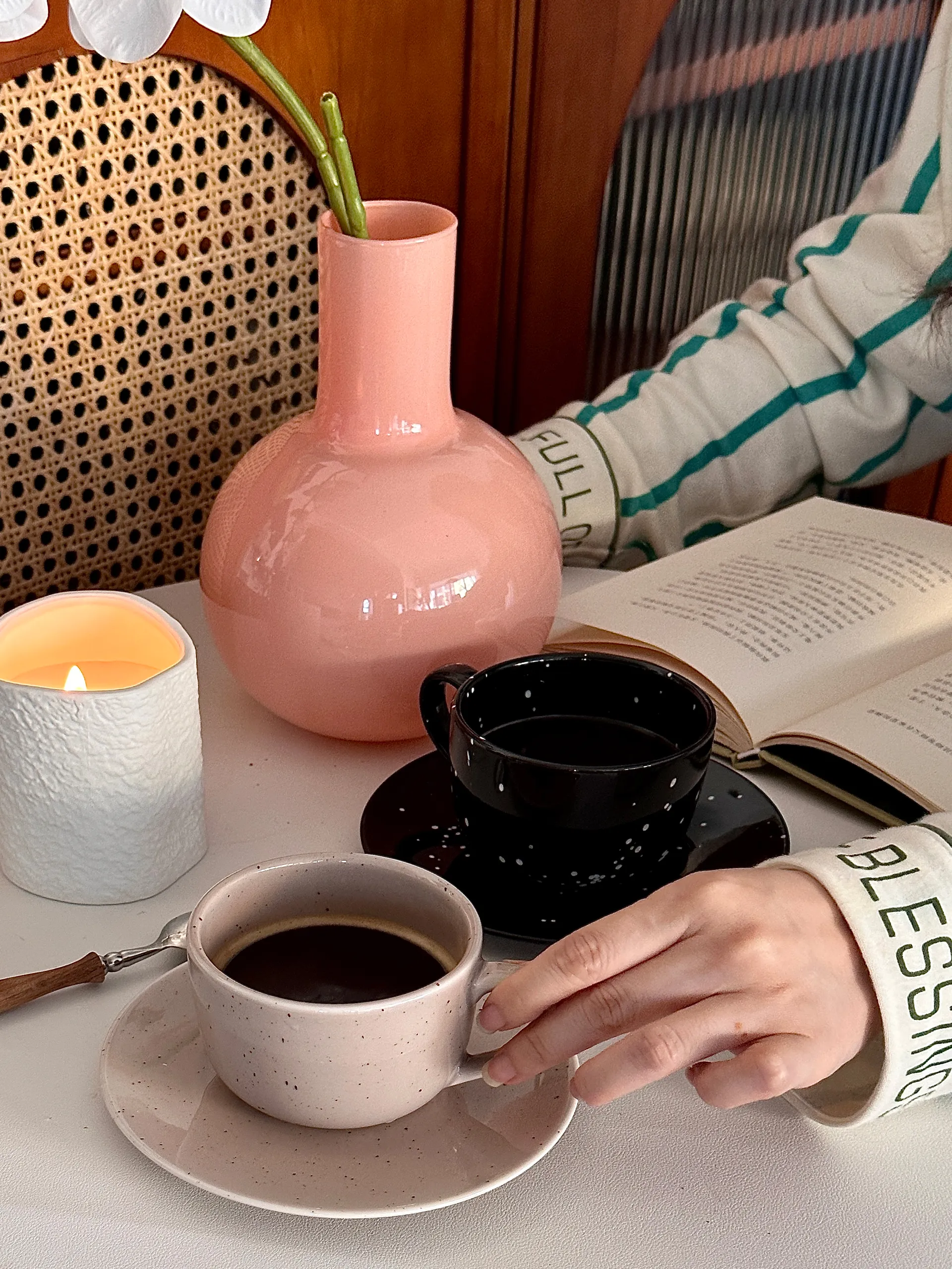 Collo vas 19 cm, Cream blush URBAN NATURE CULTURE