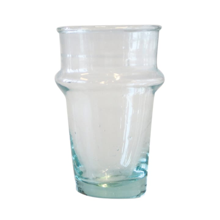 Dricksglas återvunnet glas stort - Klar-grön - URBAN NATURE CULTURE