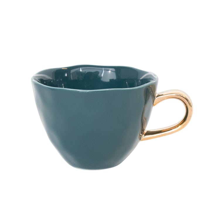 Good Morning Cappuccino mugg 30 cl - Blue green - URBAN NATURE CULTURE