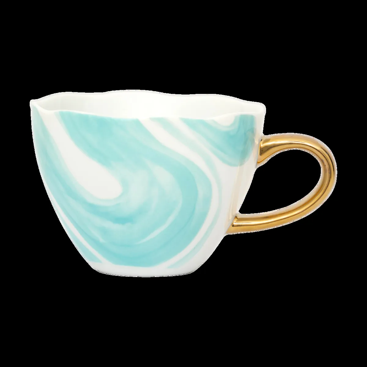 URBAN NATURE CULTURE Good Morning Cappuccino mugg 30 cl Valuri emerald green