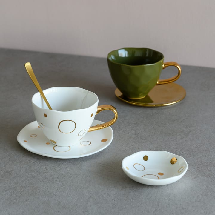 Good Morning fat 10x10,5 cm guld, Circle Gold URBAN NATURE CULTURE