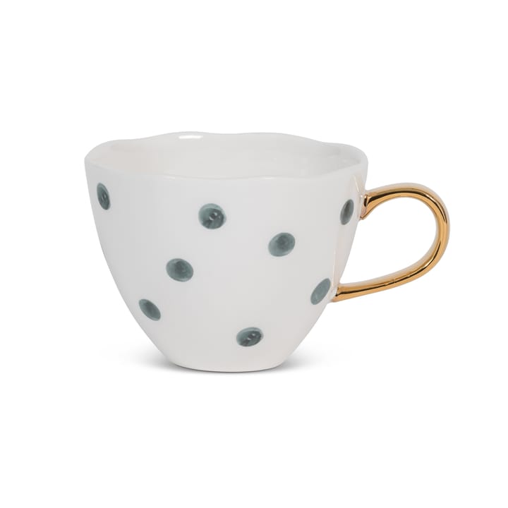 Good Morning mugg cappuccino 30 cl vit, Small dots URBAN NATURE CULTURE