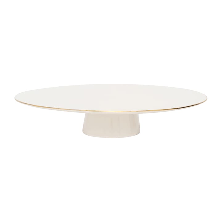 Good morning tårtfat Ø29 cm - White-gold - URBAN NATURE CULTURE