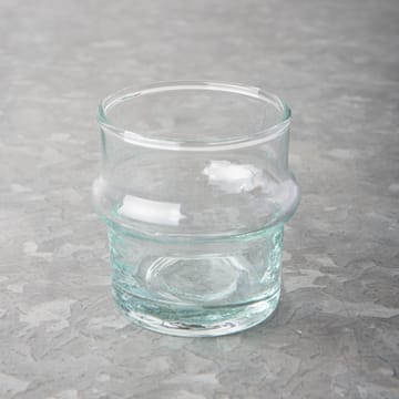Ljuslykta återvunnet glas Ø 6 cm - Klar-grön - URBAN NATURE CULTURE