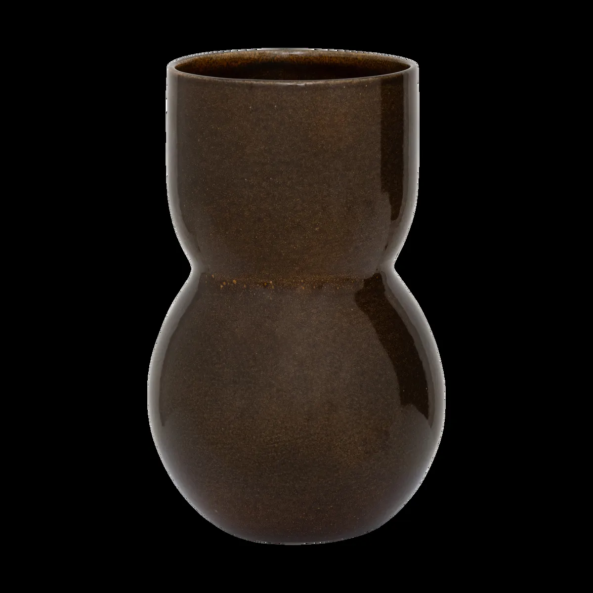 URBAN NATURE CULTURE Noan vas 28 cm Dark downtown brown