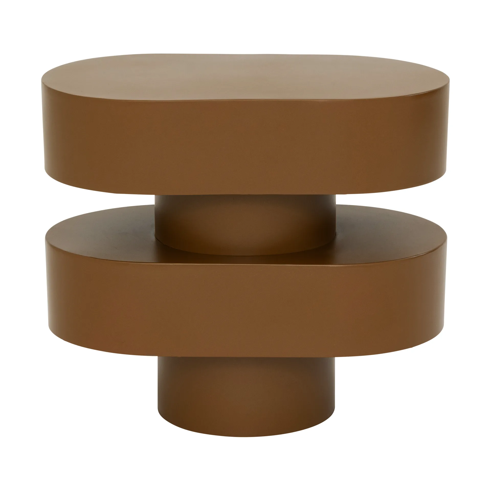 Ovaali sidobord 34 cm, Golden brown URBAN NATURE CULTURE