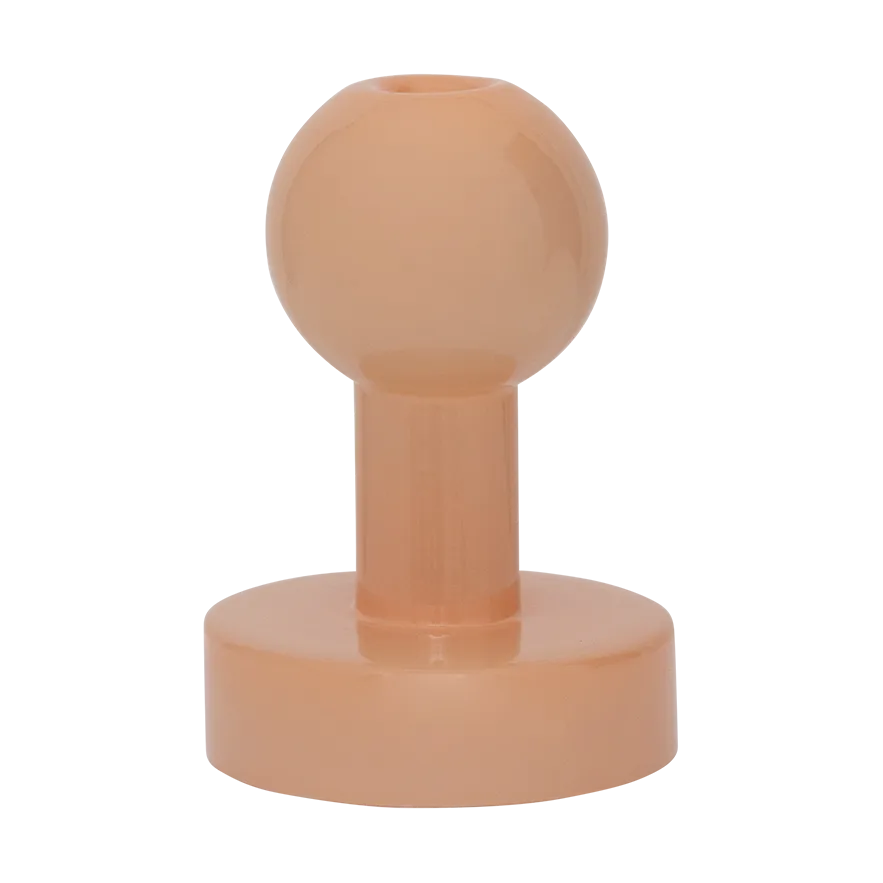 Pallo A ljusstake 14,6 cm, Pink sand URBAN NATURE CULTURE